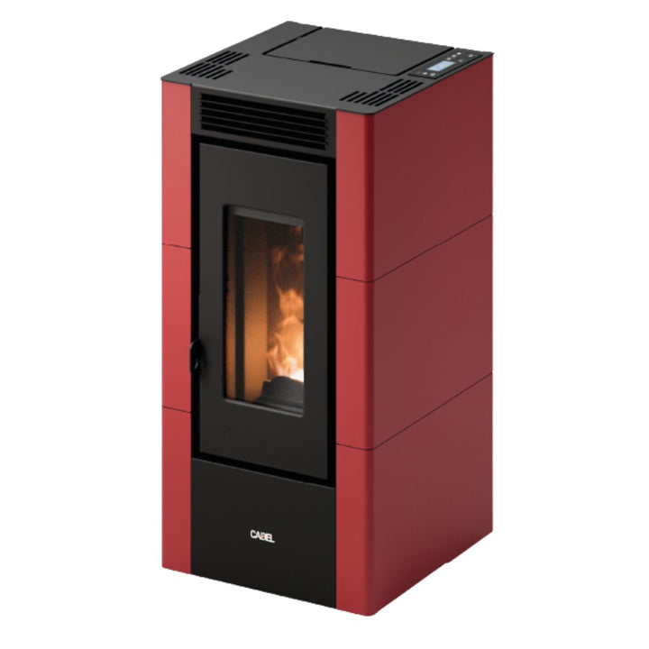 Cadel Cristal 6 luftgeführt – Pelletofen, 5,5 kW, WLAN