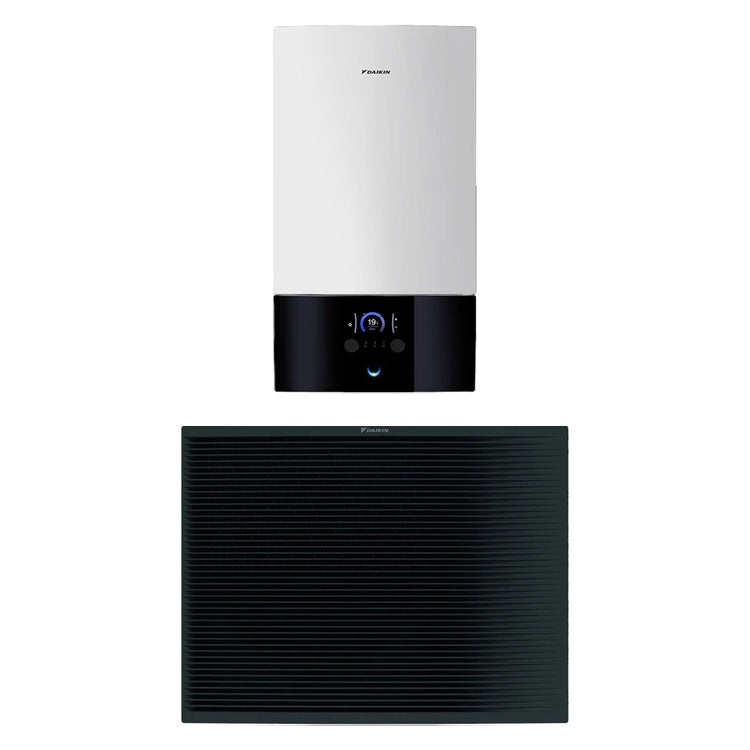 Daikin Drehstrom-Wärmepumpe für Heizung und Kühlung, Außengerät 16 kW und Innengerät Wandgerät ALTHERMA H HT W BI-BLOC EPRA16DW17+ETBX16E9W7