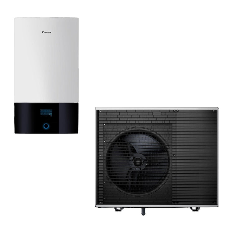 Daikin Drehstrom-Wärmepumpe für Heizung und Kühlung, Außengerät 14 kW und Innengerät Wandgerät ALTHERMA H W BI-BLOCK EPSK14AW1+EPBX14A9W