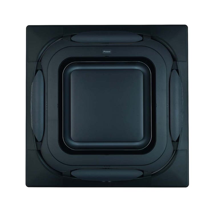 Daikin Schwarzes Designgitter für Round Flow Kassette BYCQ140EPB