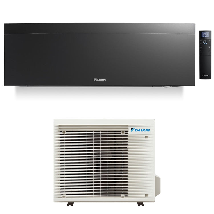 Daikin Wandklimagerät Monosplit Inverter WLAN, schwarz, Außengerät 2 kW Innengerät 7000 BTU EMURA SB.FTXJ20AB9/RXJA