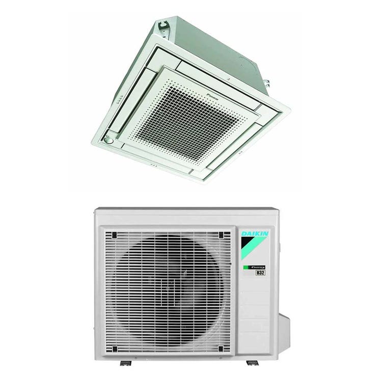 Daikin Monosplit-Klimagerät FFA-A9 4-Wege-Kassette, Inverter – Außengerät 5 kW, Innengerät 18000 BTU RXM50A8+FFA50A9