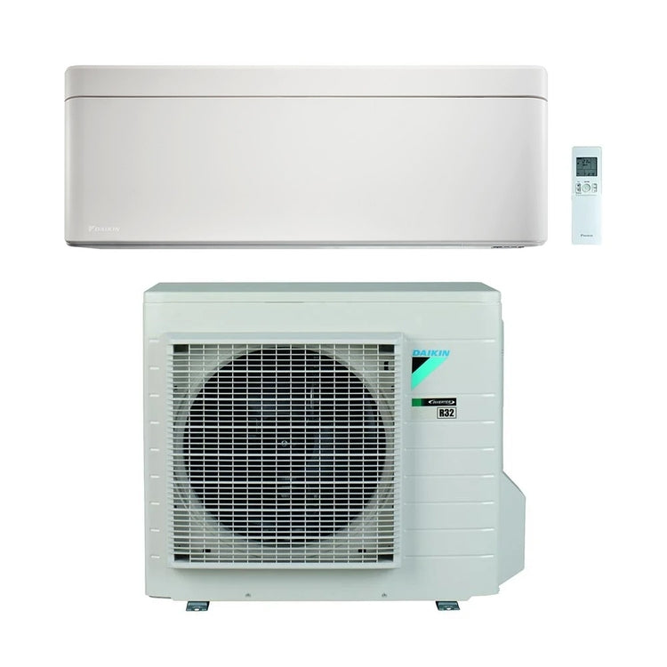 Daikin Monosplit-Klimagerät STYLISH, Wandgerät, Inverter, WLAN, Weiß – Außengerät 5 kW, Innengerät 18000 BTU SB.FTXA50CW/RXA