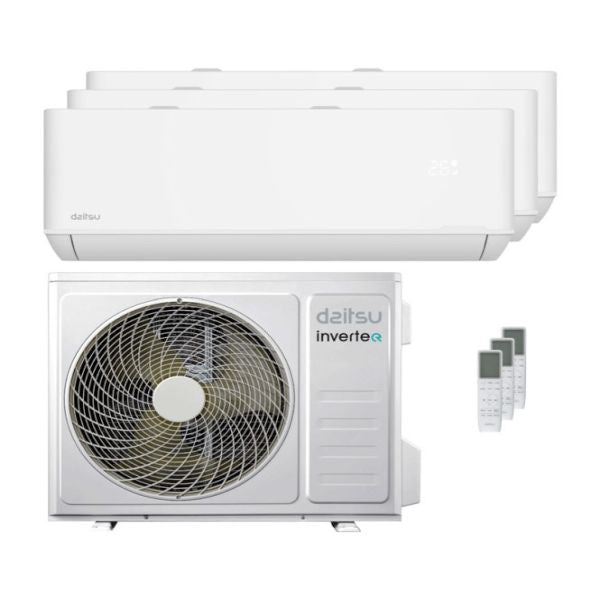 Daitsu Klimaanlage Serie Artic PRO Trialsplit 9000+9000+9000+DOSM-27KDT-3 Inverter R-32 WLAN 3NDA01721+3NDA01721+3NDA01721+3NDA01237
