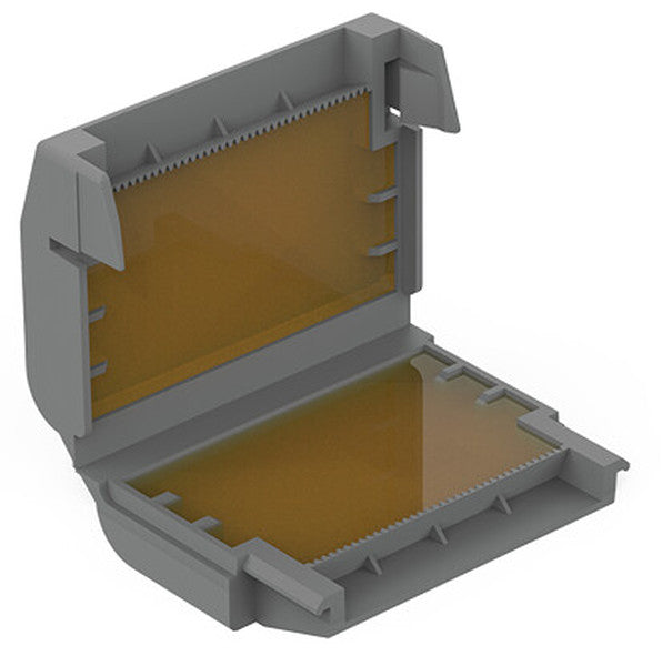 WAGO Gelbox ohne Verbindungsklemmen Gr 2 grau -Art.207-1432
