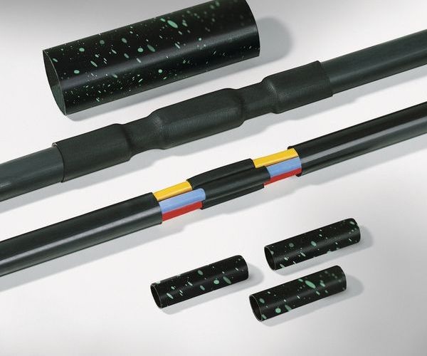 HELLERMANNTYTON Warmschrumpf-Verbindungsgarnitur LVK-5x6-25 PO-X BK -Art.380-04007