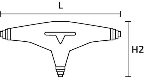 HELLERMANNTYTON Verbindungsmuffe T-1 PUR33-GN-SF 5x10_5x6 -Art.435-12069