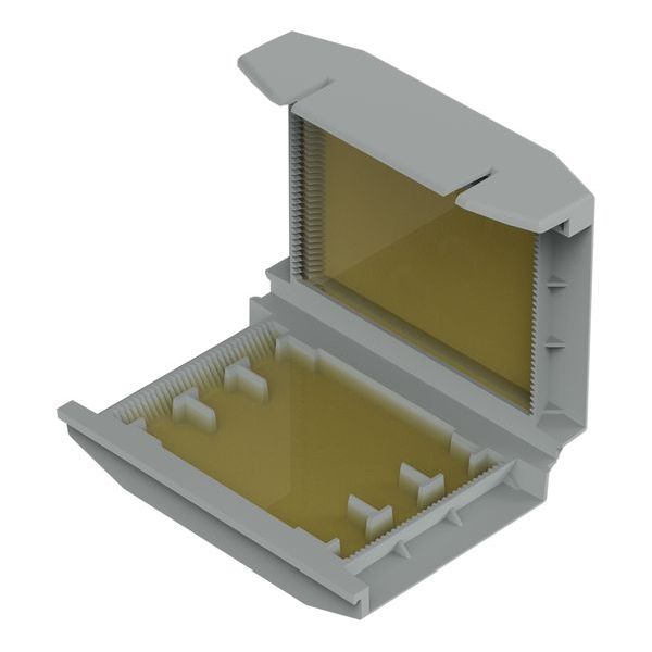 WAGO Gelbox max. 4qmm-Klemmen Größe 2 grau -Art.207-1373