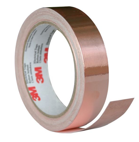 3M Kupferfolie ET11819x16.5 glatt 9mmx16,5m 0,07mm -Art.7100116894