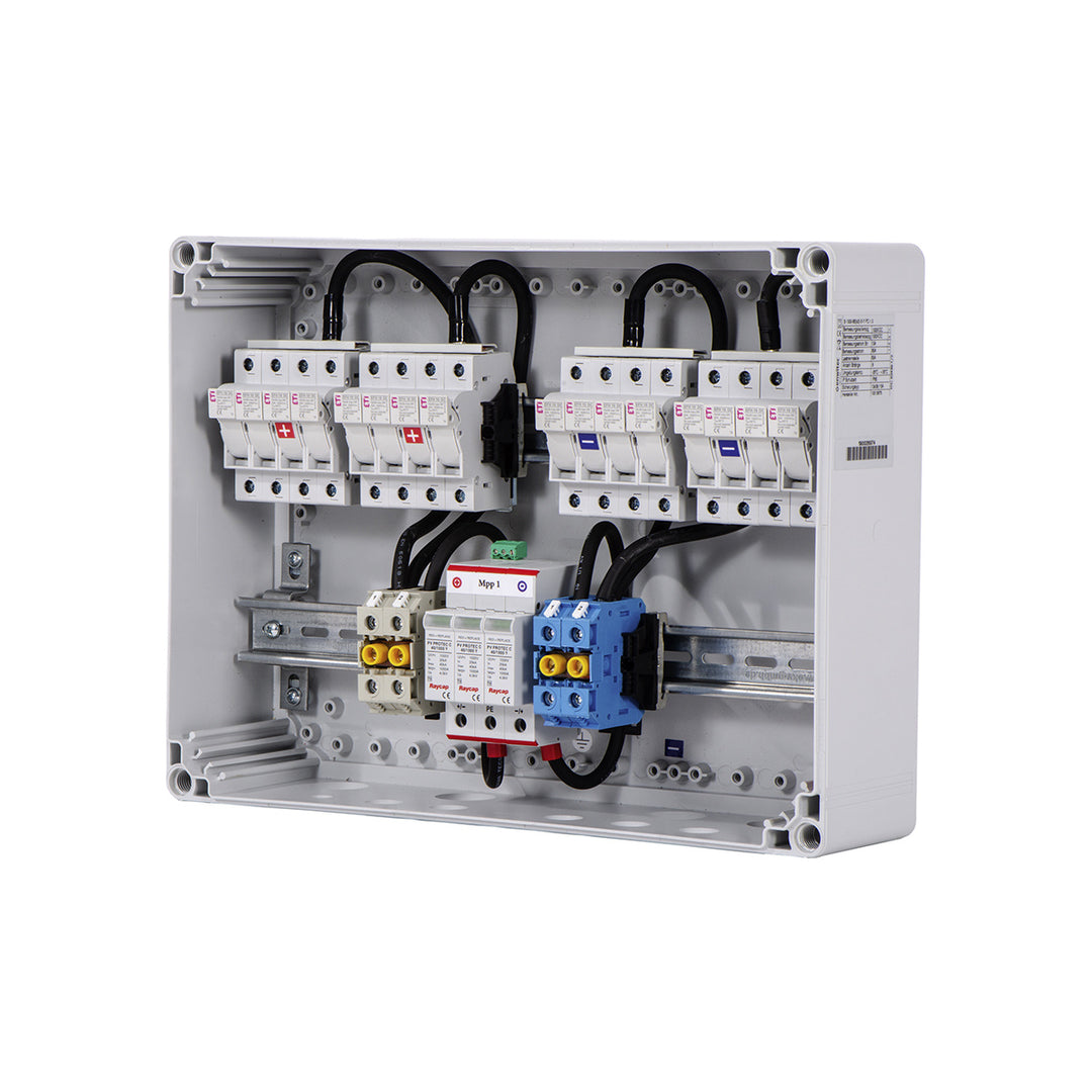 enwitec DC-Generatoranschlusskasten 1 MPPT, 9–12 Strings, 2-polig abgesichert