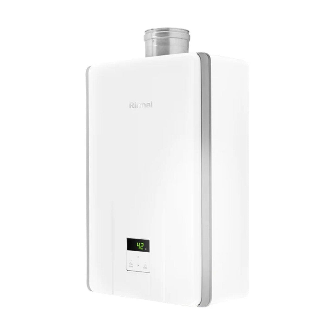 Rinnai One 11i geschlossene Brennkammer per interni – Gas-Durchlauferhitzer, Erdgas, Energieeffizienzklasse A+
