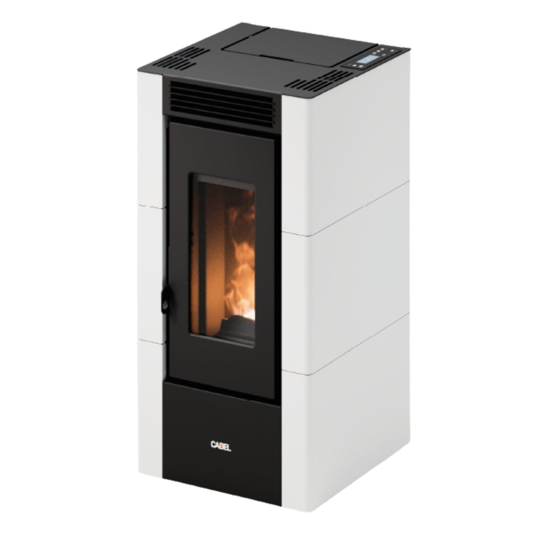 Cadel Cristal 6 luftgeführt – Pelletofen, 5,5 kW, WLAN