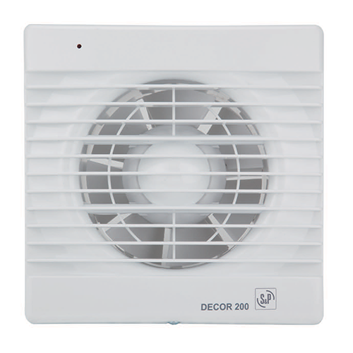Soler & Palau DECOR 200 CZ – Axialventilator, Rohr 125 mm, 185 m³/h, 230 V