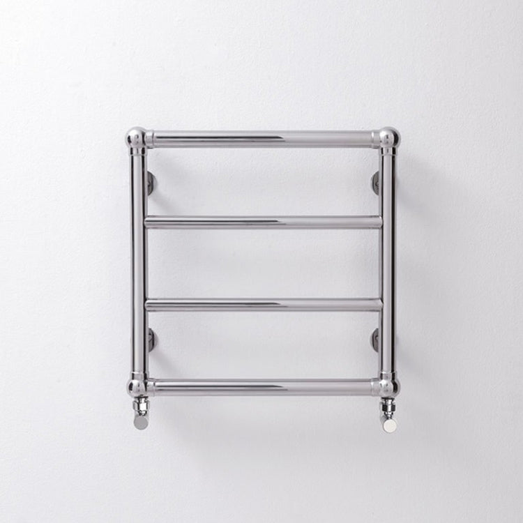 Deltacalor Badheizkörper STEEL RETRÒ, H 49,8 × B 49,8 cm, Edelstahl poliert RTR050045X