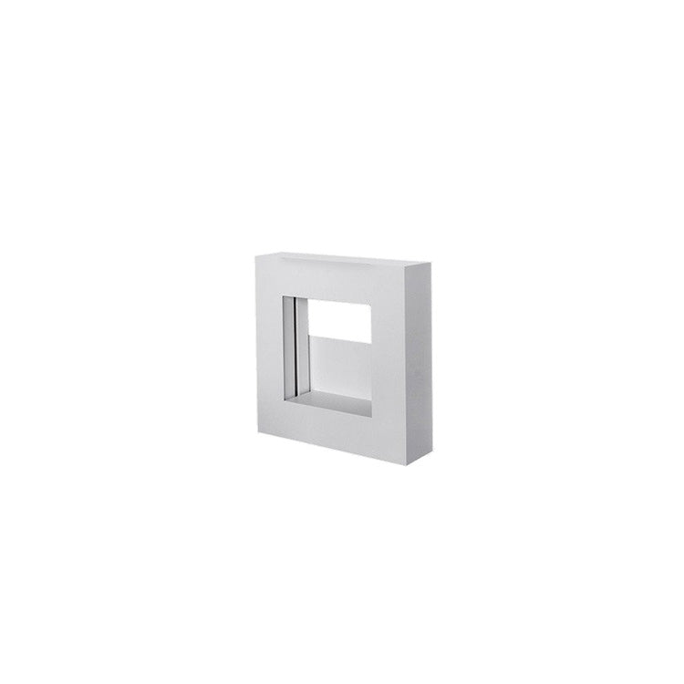 Deltacalor Design-Heizkörper CUBE, H 68 × B 68 cm, Weiß Z501B