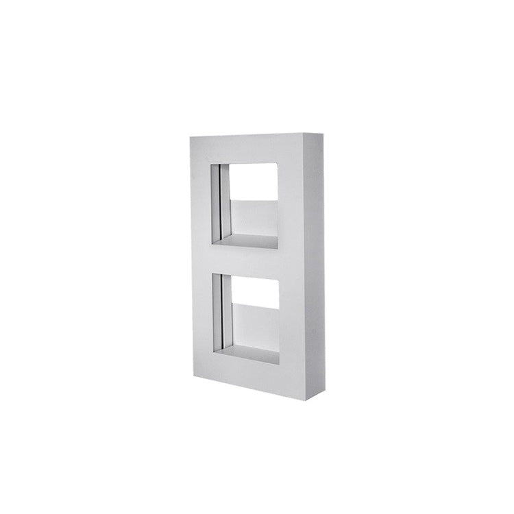 Deltacalor Design-Heizkörper CUBE, H 122 × B 68 cm, Weiß Z502B