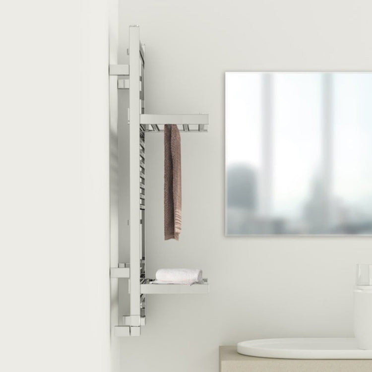 Deltacalor Badheizkörper mit Wäschetrockner-Funktion STENDY SHORT, H 86,2 × B 58 cm, Chrom SS086058C