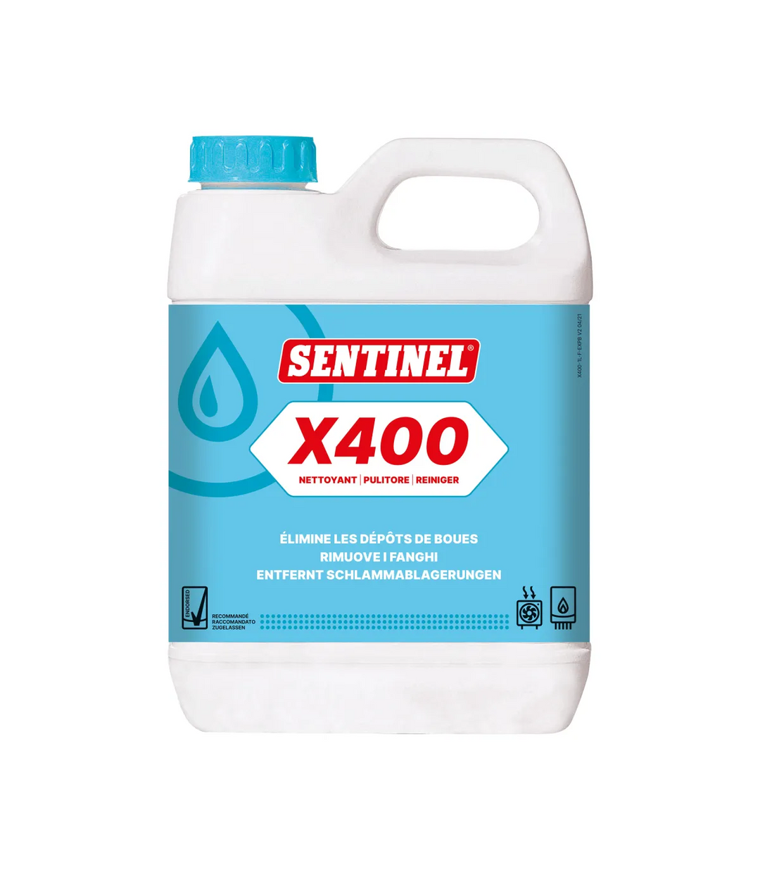 DESEMBOUANT X400 Kanister