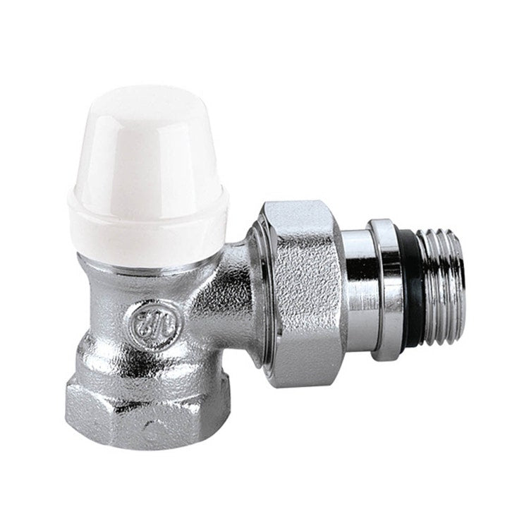 Caleffi Rücklaufverschraubung, Eckform, für Stahlrohr 3/8" 431302