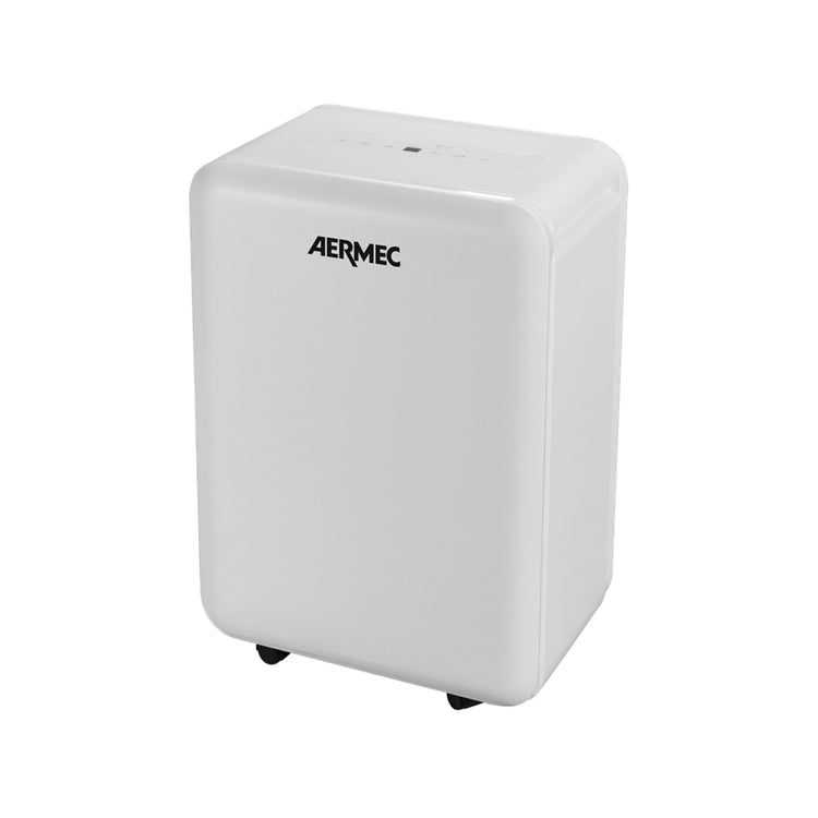 Aermec Tragbarer R-290-Luftentfeuchter für den Heimgebrauch, Entfeuchtungskapazität 1 l/h, Luftdurchsatz 170 m³/h DMT241