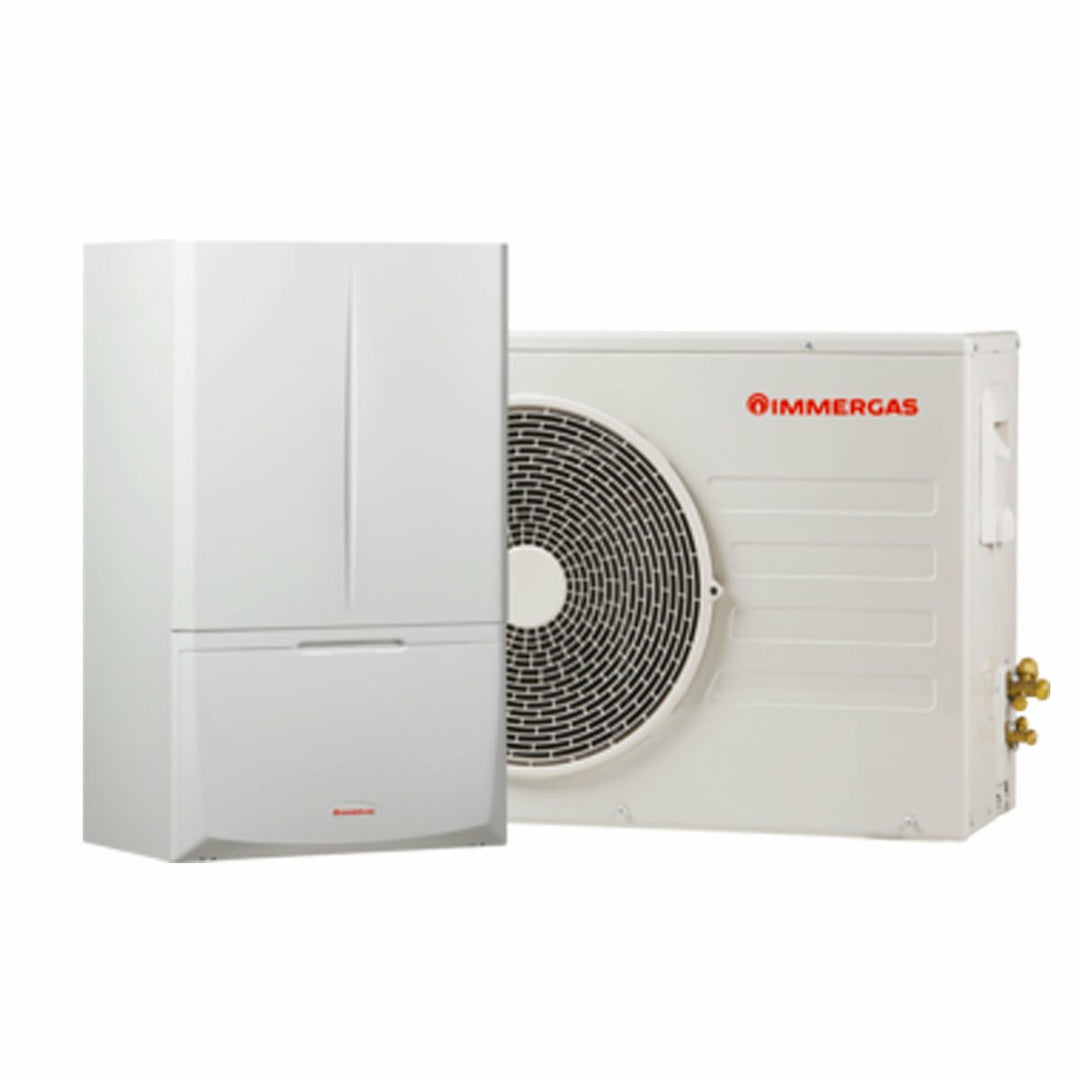 Immergas Magis Combo 9 V2 – Hybridheizsystem (Gas-Brennwertkessel + Wärmepumpe), 9 kW, Erdgas
