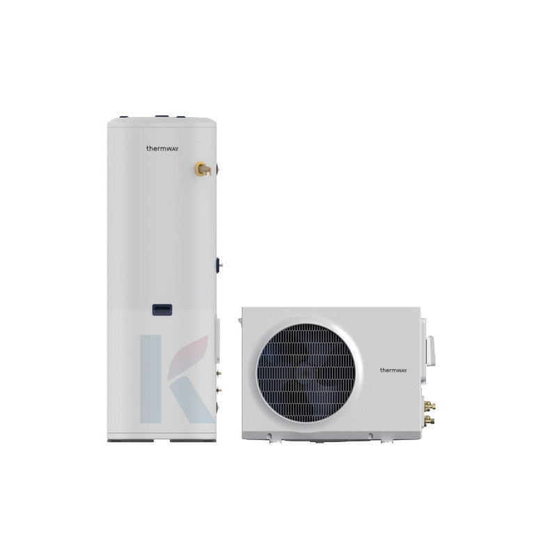 Solarics Thermway Budapest 200 – Warmwasser (DHW) Split Wärmepumpe 200L R454C