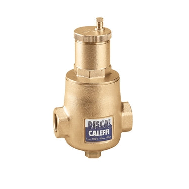 Caleffi Discal® Entlüfter, Innengewindeanschlüsse, mit Ablauf 1 1/2” 551008