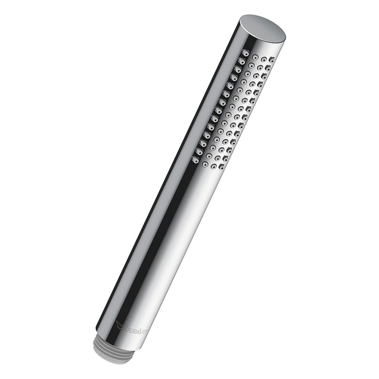 Duravit Runder Duschkopf-Stick, 1 Strahl, Minus Flow, Chromoberfläche UV0642001010