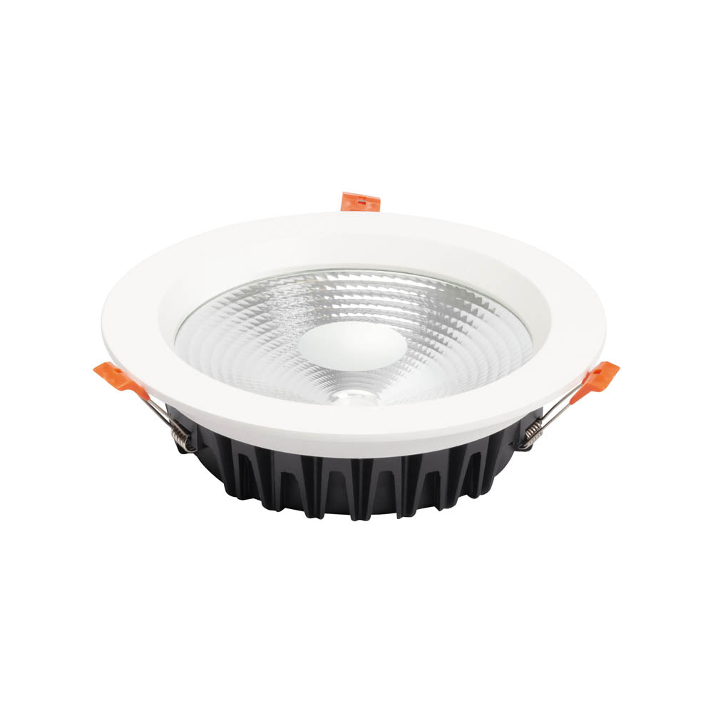 Novelite LED-COB-Downlight starr, weiß, mit Reflektor, 40 W, 3000 K, IP20