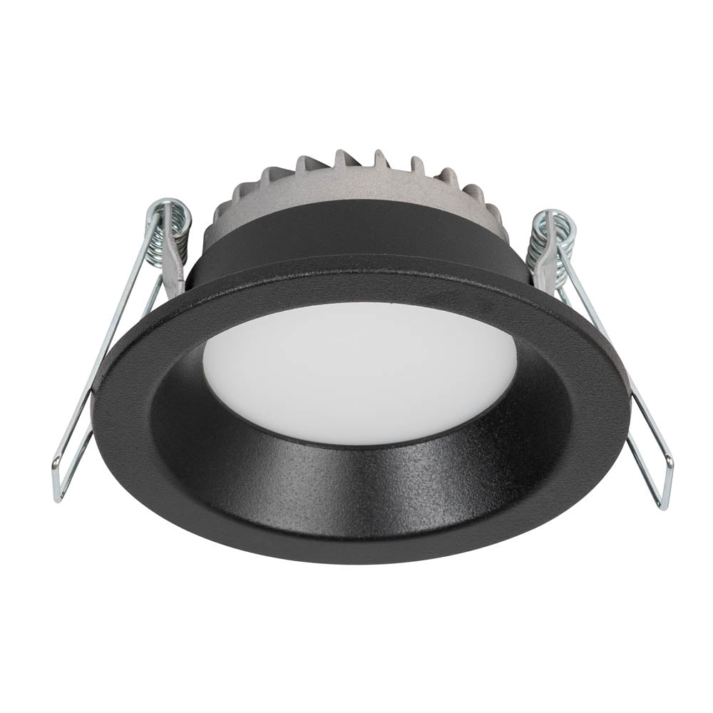 Metsan LED-Downlight Compact rund 6 W, 4000 K, schwarz