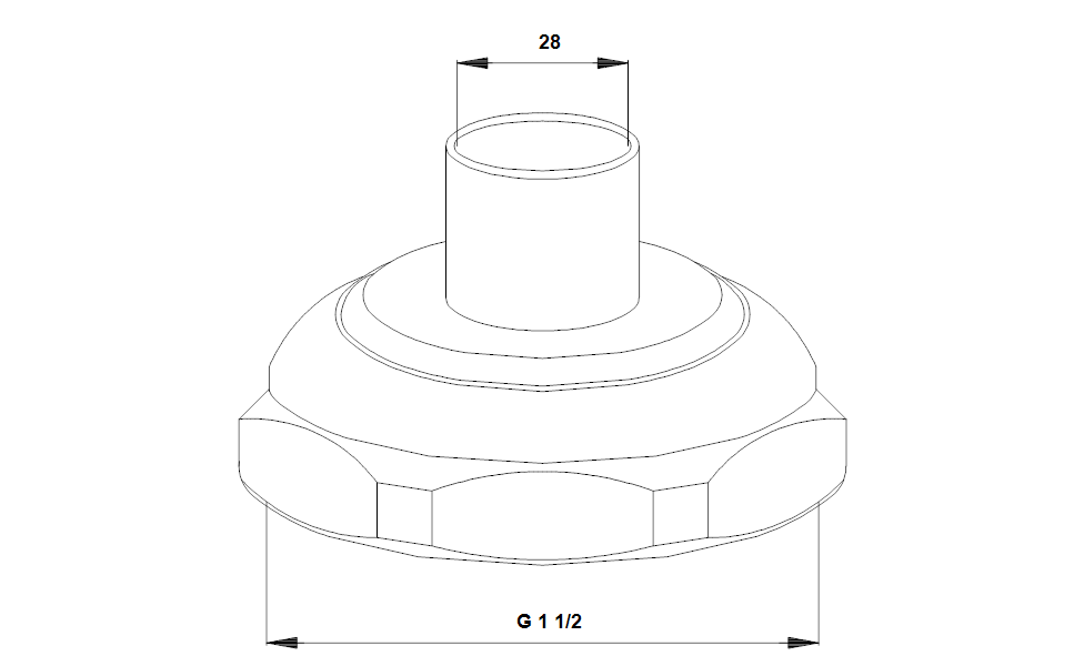 Grundfos Verbindungsstück Art. 529979