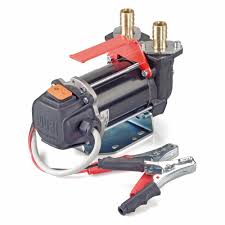 ZUWA Carry E 3000 , 1500/2900 min-1, 12/24 V Dieselpumpe mit Tragegriff, Schalter und Kabel -Art. 1206713N