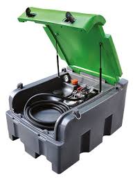ZUWA Mobiltank FORTIS 200 l für Diesel, m.abschl.Deckel Pumpe Panther 56 230V, autom.Zapfpistole, ohne ZW -Art. 120828FB200D-230