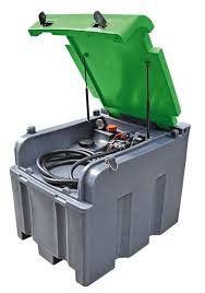 ZUWA Mobiltank FORTIS 400 l für Diesel, m.abschl.Deckel Pumpe E3000 12V, autom. Zapfpistole, ohne Zählwerk -Art. 120828FB400DF