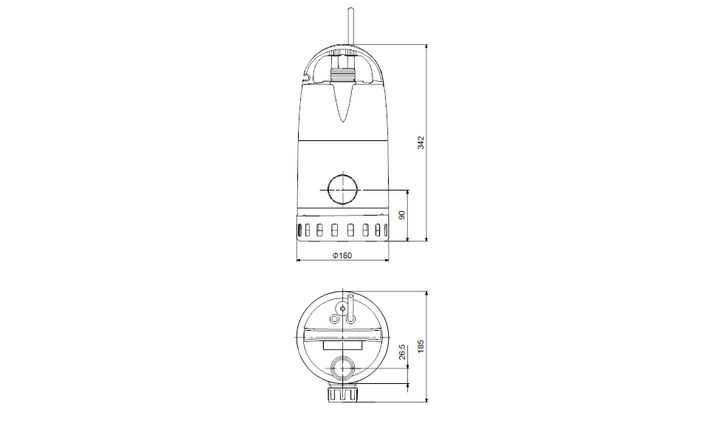 GRUNDFOS Tauchmotorpumpe Unilift CC9 - M1 Art. 96280969