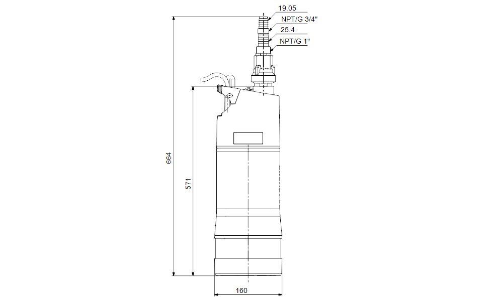 GRUNDFOS UNTERWASSERPUMPEN SBA 3-45 A Art. 92713068