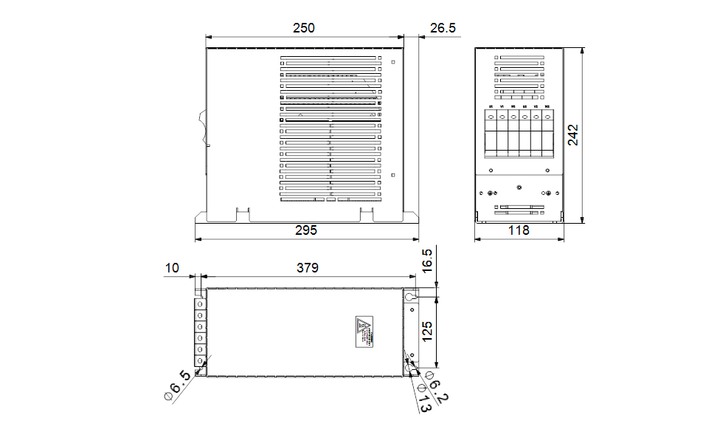 GRUNDFOS Elektrisches Zubehör dU/dt filter Art. 97669799