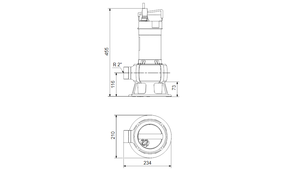 GRUNDFOS Tauchmotorpumpe UNILIFT AP50B.50.08.1V Art. 96004587