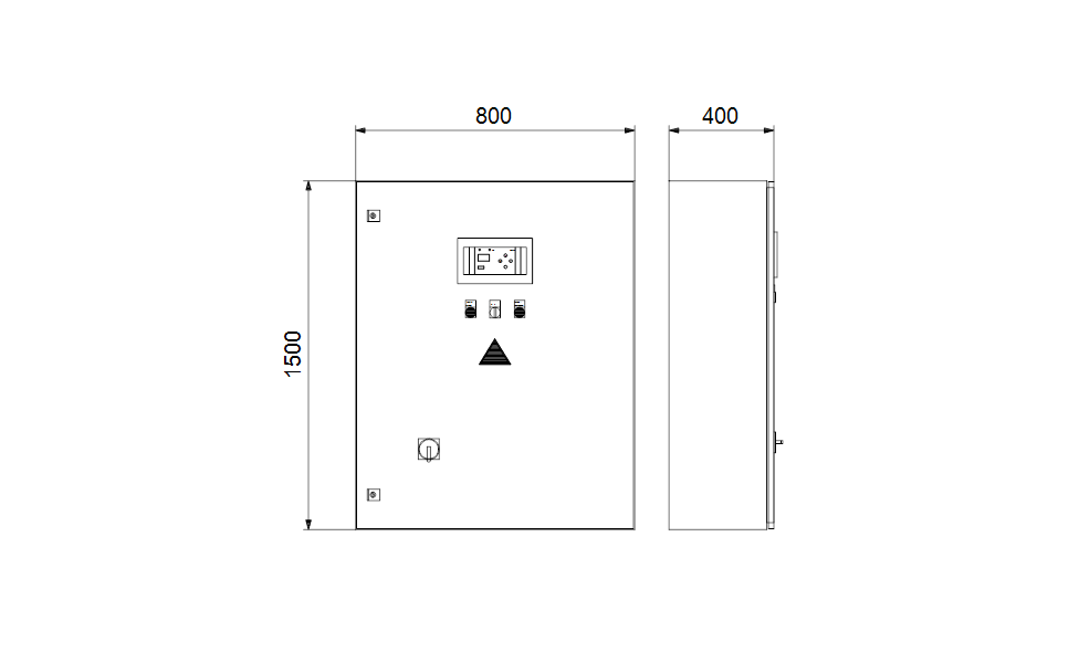 GRUNDFOS Elektrisches Zubehör Control MP 204 1x180.0-235.0 A DOL U2 - Art. 99175461