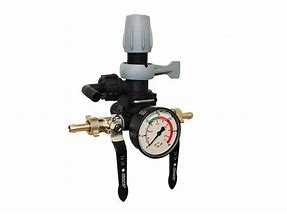 ZUWA Druckregler für MP 30 mit Manometer und 2 Ausgängen -Art. 12062604