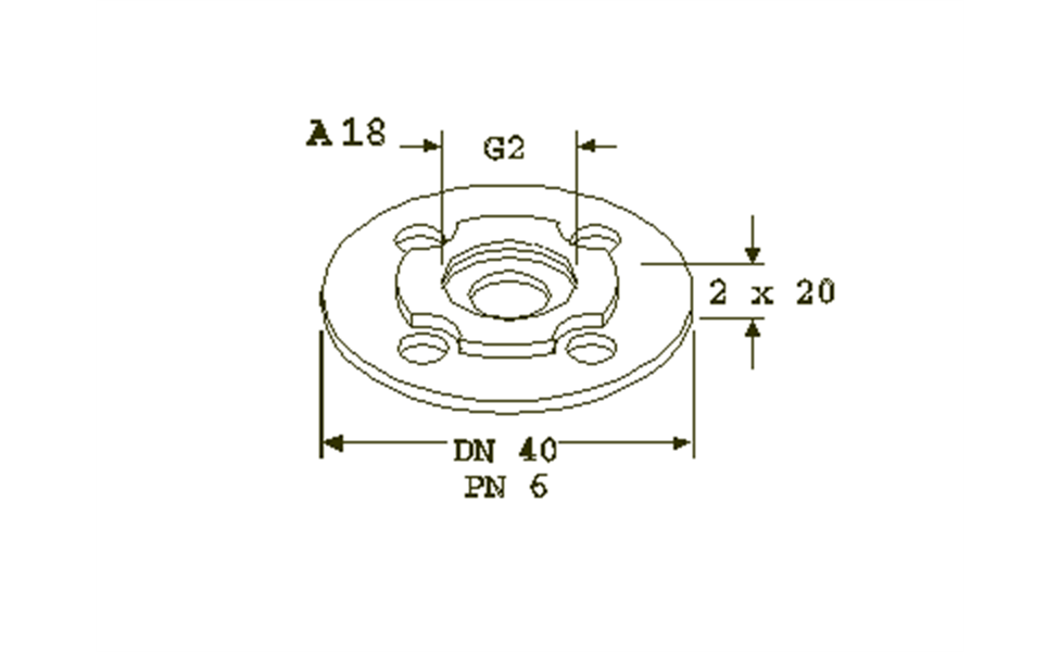 GRUNDFOS Mechanisches Zubehör A 18, Ausgleichsstück Art. 535057