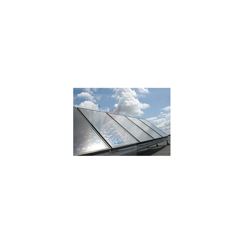 Solarics Daikin SB.EKSV21P3DBFI – Drain-Back Solar System with 3 vertical collectors of 2.1m² for inclined roof