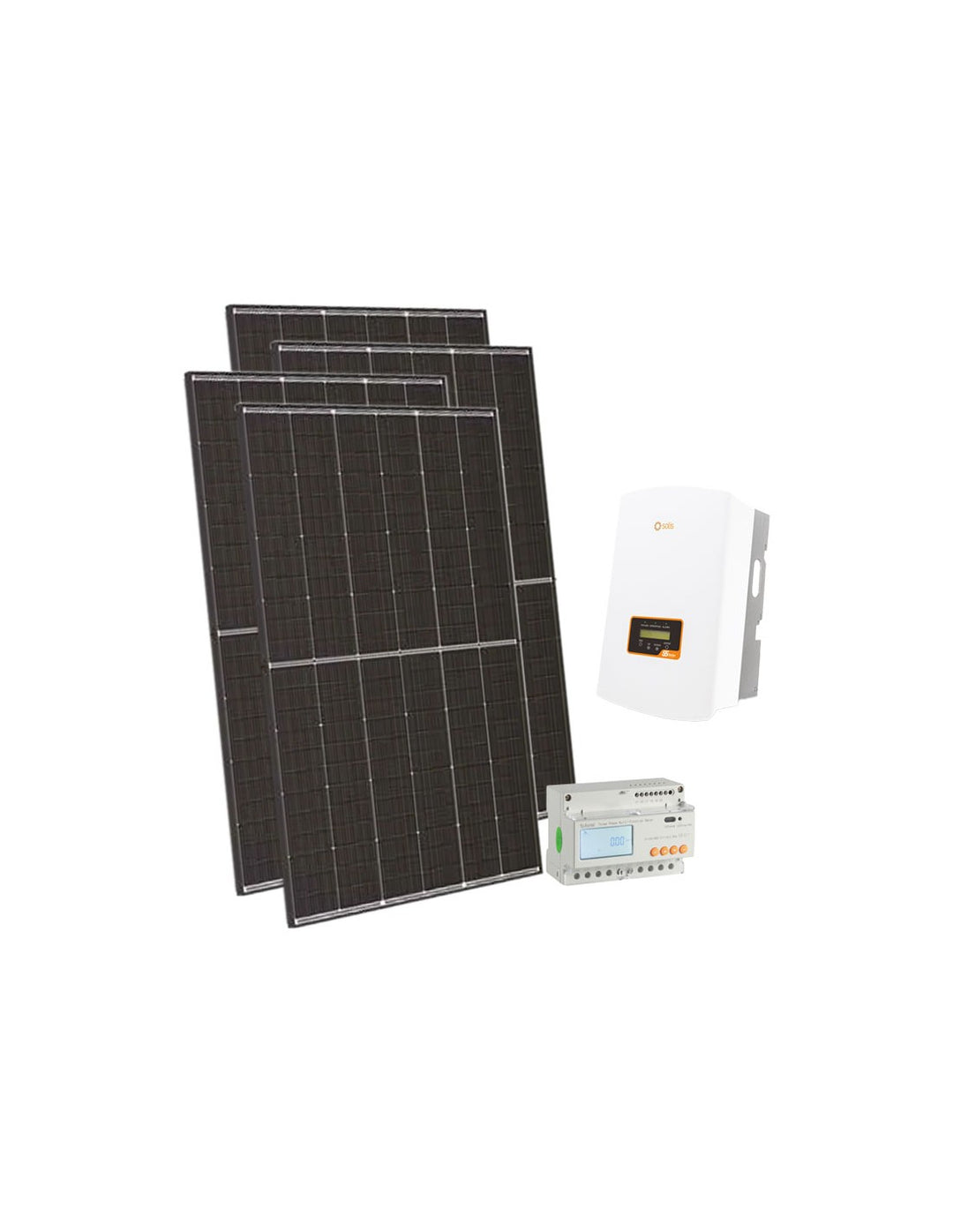 Dreiphasen-Photovoltaik-Kit 10800W Solis-String-Wechselrichter 10kW Zero-Input
