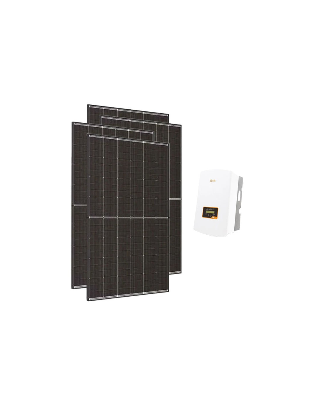Dreiphasen-Photovoltaik-Kit 15300W Solis-String-Wechselrichter 15kW Netzwerk