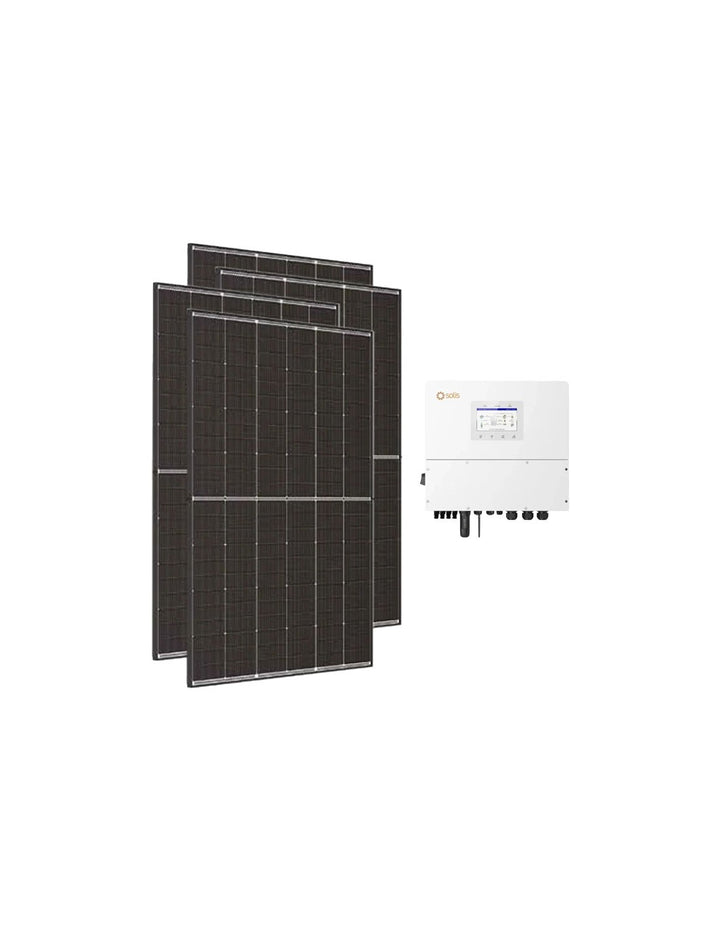 Dreiphasen-Photovoltaik-Kit 15300W Solis Wechselrichter 15kW für Akkumulation