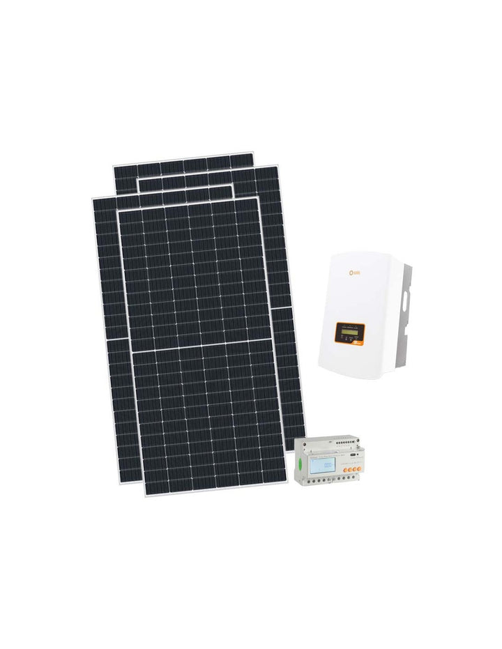Dreiphasen-Photovoltaik-Kit 9945W Solis-String-Wechselrichter 10kW Zero-Input