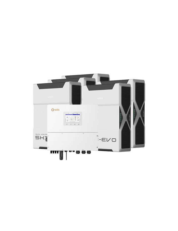 Dreiphasige Speichersystem Wechselrichter Solis 20kW Lithium 26.1kWh Weco 5k3 EVO