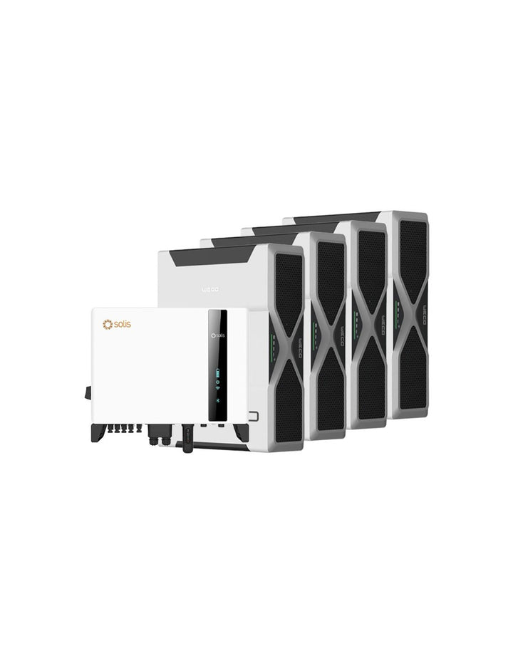 Dreiphasige Speichersystem Wechselrichter Solis 8kW Lithium 20.88kWh Weco 5k3 EVO