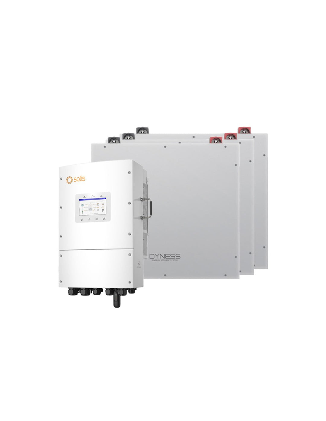 Dreiphasige Speichersystem Wechselrichter Solis LV 15kW Akku 15.36kWh DL5.0C Dyness