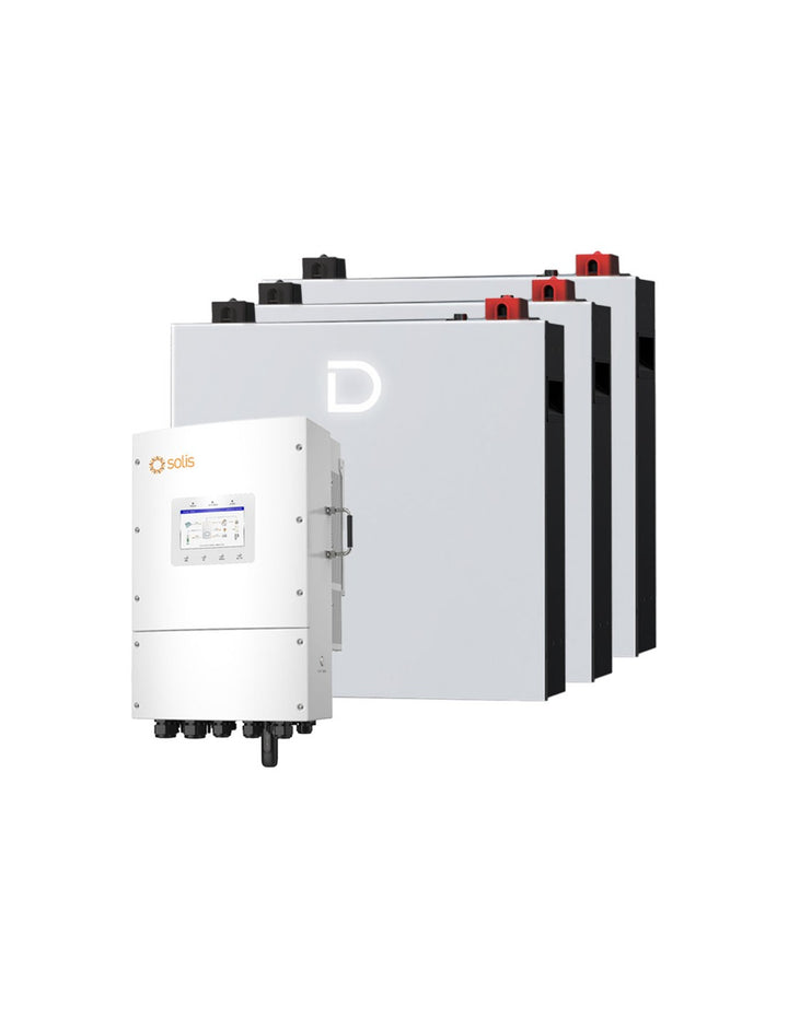 Dreiphasige Speichersystem Wechselrichter Solis LV 8kW Akku 15.36kWh DL5.0C PRO Dyness